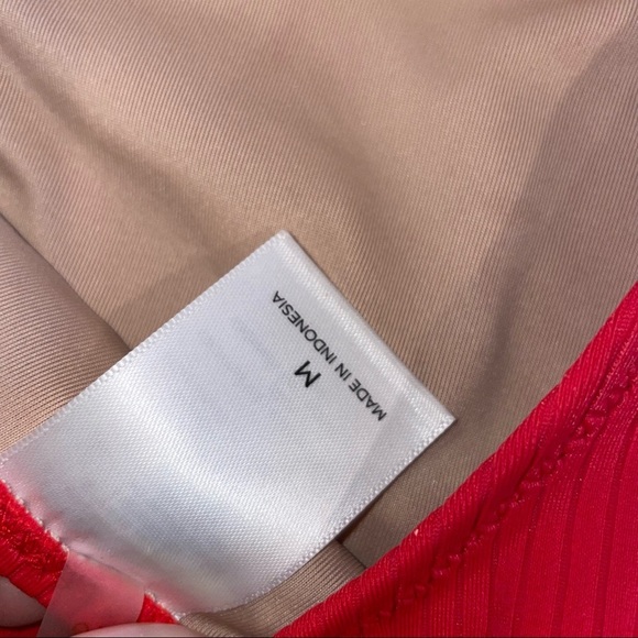 Women's Ribbed Asymmetrical One Shoulder One Piece Swimsuit - Shade & Shore - Picture 9 of 9